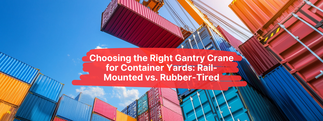 Choosing the Right Gantry Crane for Container Yards: Rail-Mounted vs. Rubber-Tired