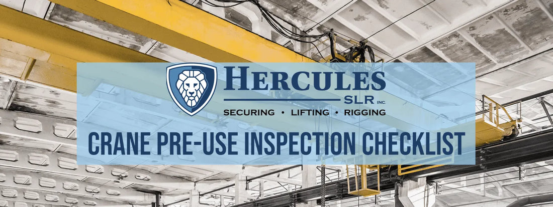 Crane Pre-Use Inspection Checklist | What to Look For