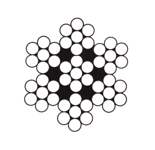 WIRE ROPE 1/16 7X7 GAC W/REEL 500