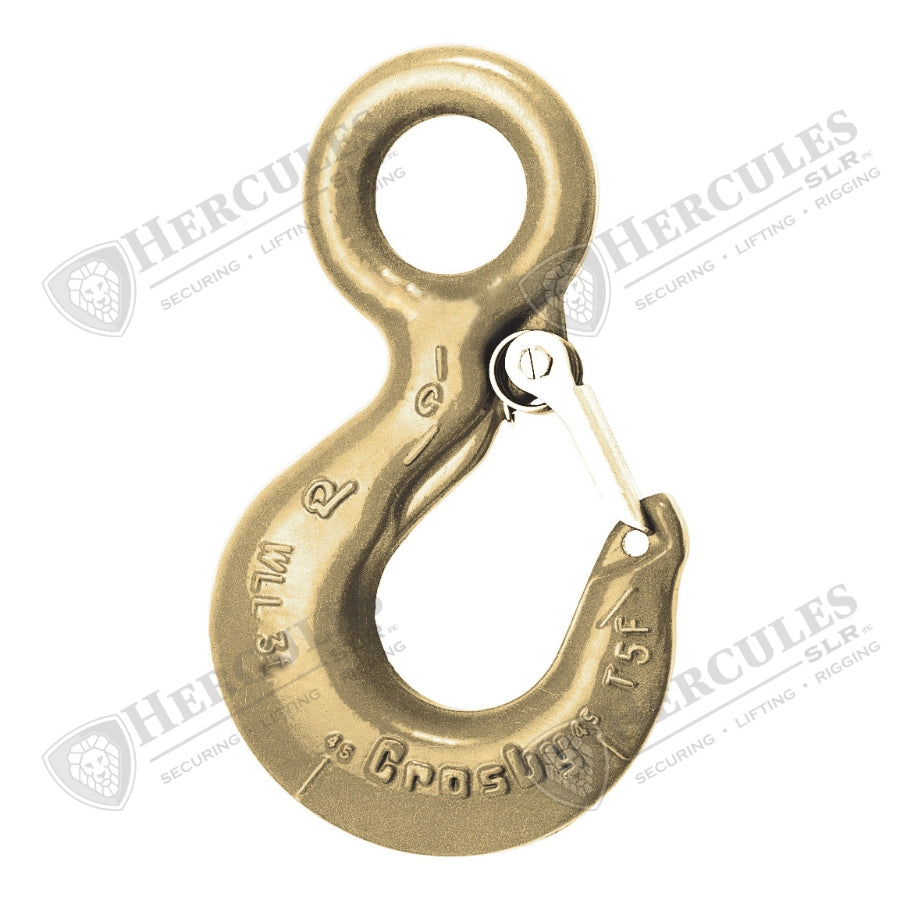 HOOK 1.5T HOIST W/LATCH S-320AN WLL 1.5 TONNE CROSBY