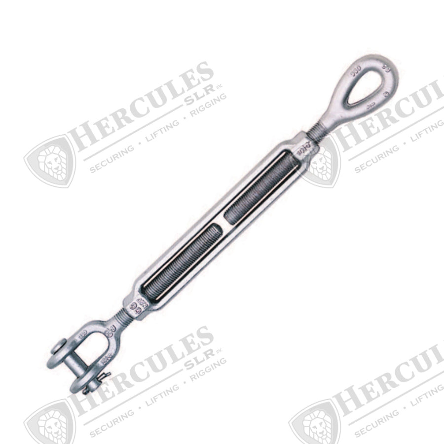 TURNBUCKLE 1-1/2"X12" JAW & EYE