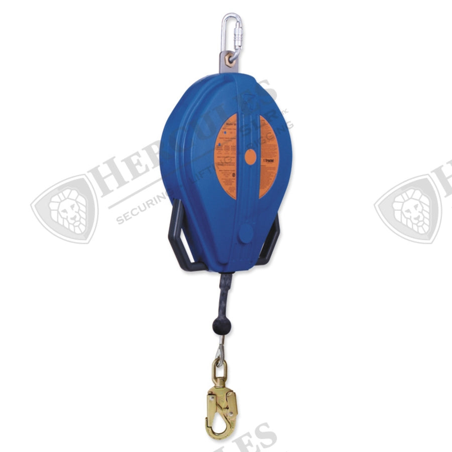 Blocfor B100 self-retracting lifeline, 100ft. galvanized steel wire rope for leading edge