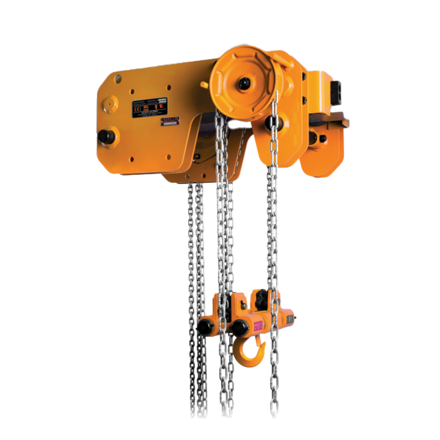 HOIST/GEARD TROLLEY 5 TONNE 20FT LIFT 20