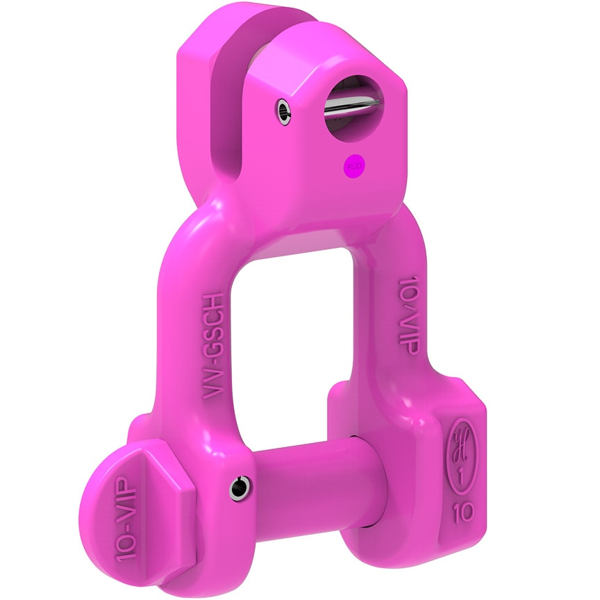 SHACKLE 5/16IN VV-GSCH-8MM VIP FOOLPROOF - Plate Clamps - Hercules Lifting