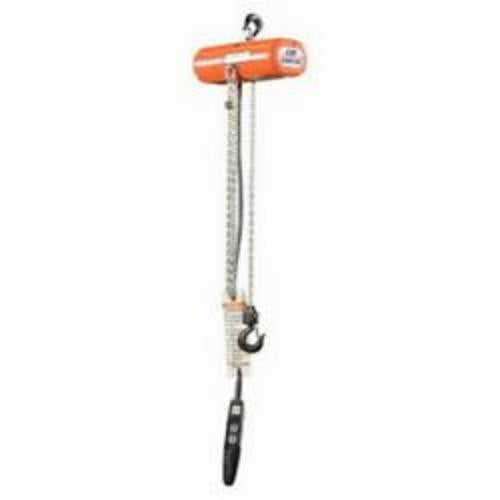 HOIST CHAIN ELEC 1000LB 6-1/2FT 10FT ORN - Electric Hoists - Hercules Lifting