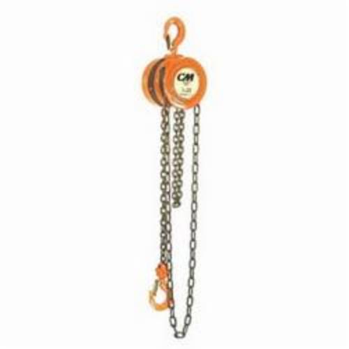 HOIST CHN HND 3TON 15FT 21-29/32IN 65LB - Chain Hoists - Hercules Lifting