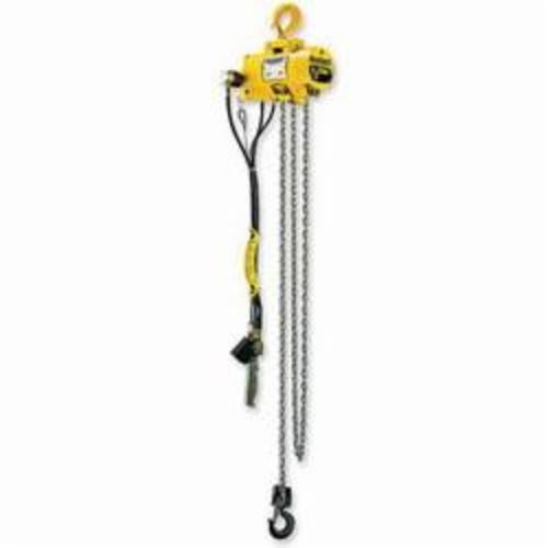 HOIST CHN AIR 2000LB 10FT HK 48SCFM - Chain Hoists - Hercules Lifting