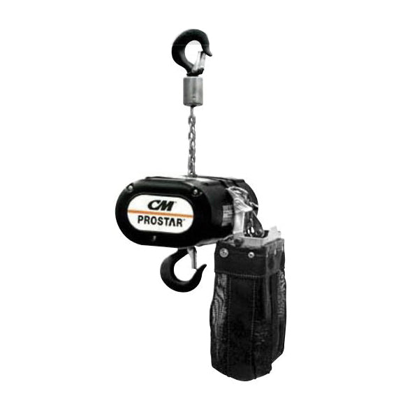 HOIST CHAIN ELEC 1000LB 60FT 1/6HP 8FPM - Electric Hoists - Hercules Lifting