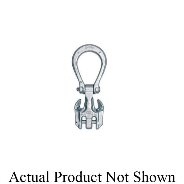 HOOK DBL 1/4IN 8600LB FGD ALY STL