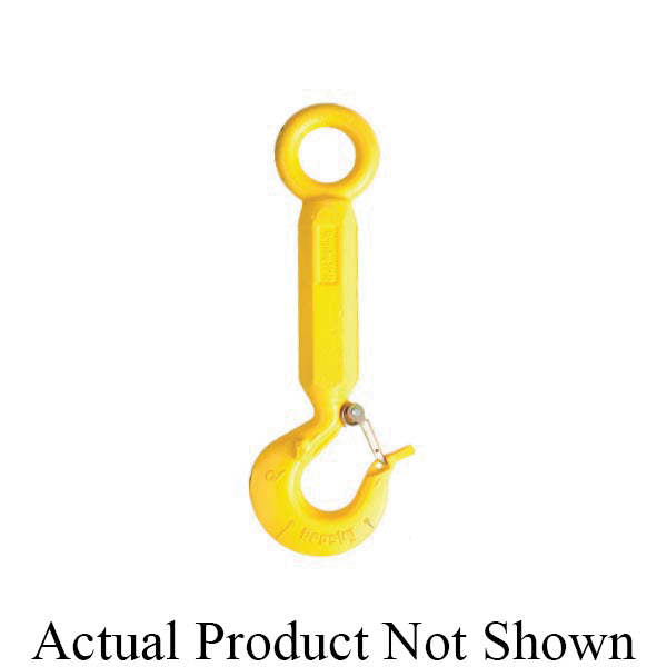 HOOK SHK EYE ROV 100TON FLUOR YEL L-562A