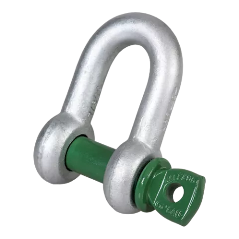 G-4151, Green Pin® Dee Shackle SC, Standard dee shackle with screw collar pin,GPGDBB10