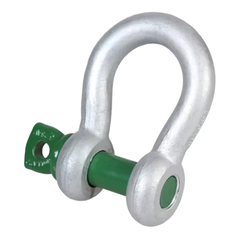 G-4161, Green Pin® Bow Shackle SC, Standard bow shackle with screw collar pin,GPGHBB32