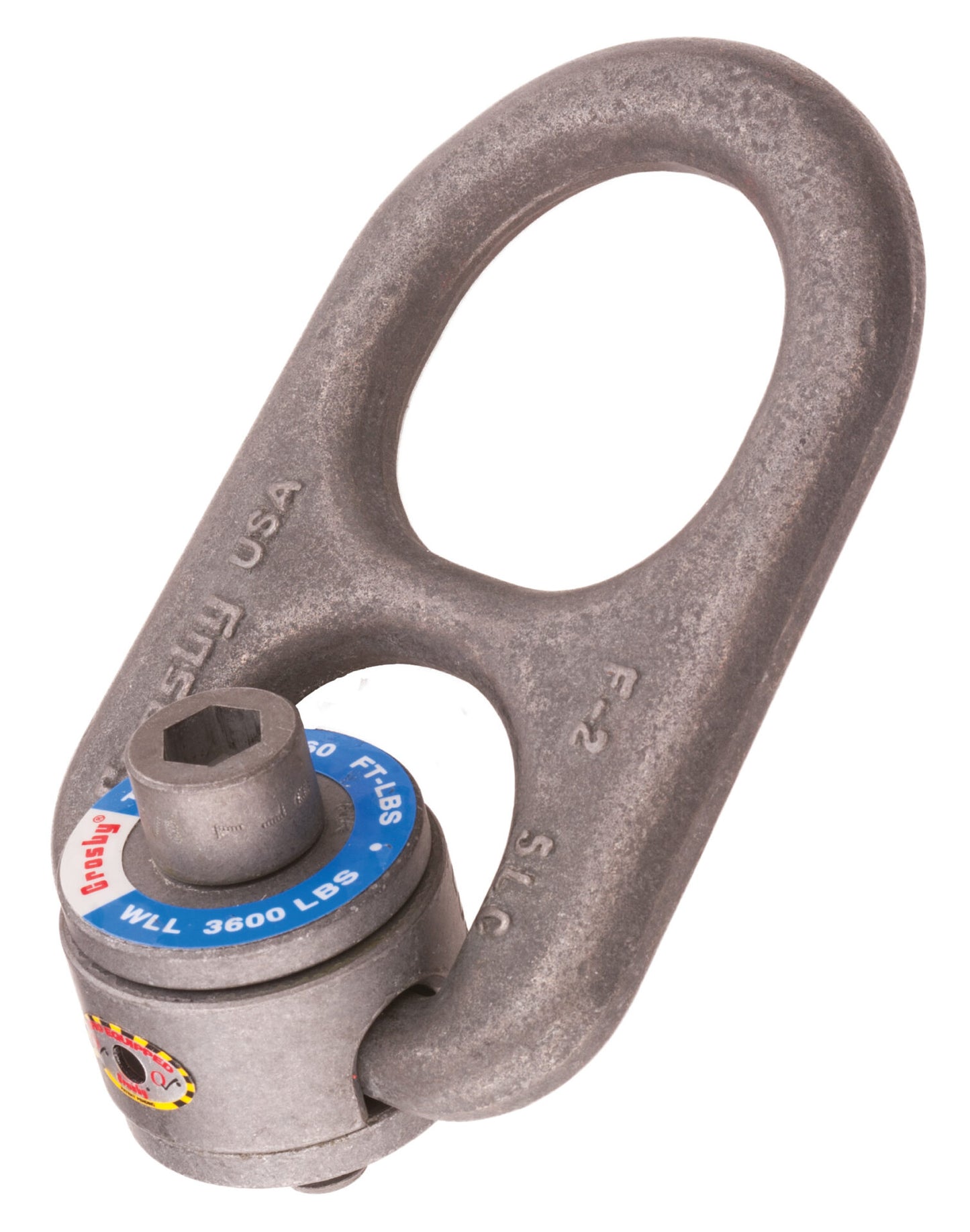 Crosby HR-1000CT UNC Threads – Bolt Size 1-1/2 - 6 x 5.50 - Hoist Rings - Hercules Lifting