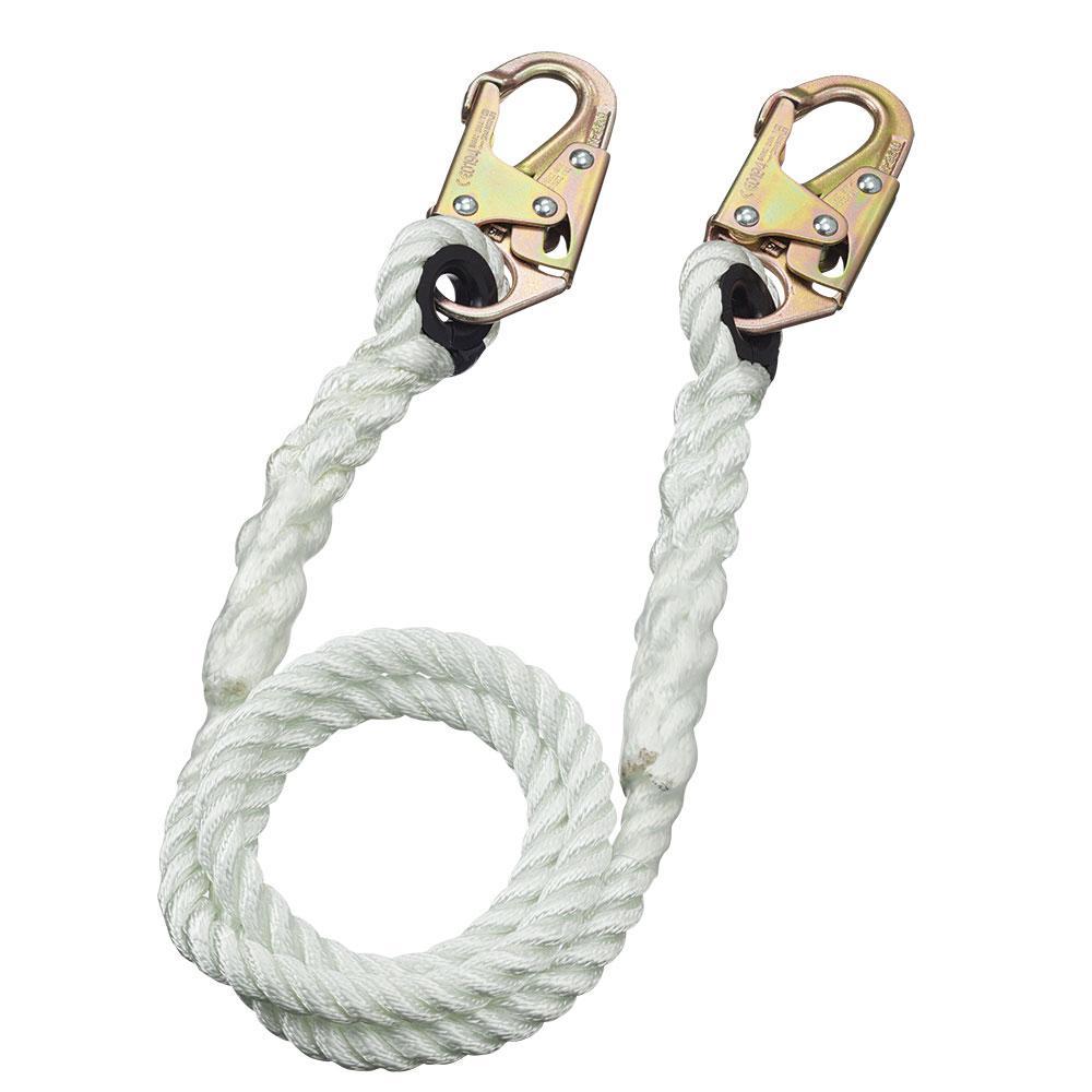 LANYARD RESTRAINT 6FT POLYEST ROPE 5/8IN - Fall Protection Lanyards - Hercules Lifting
