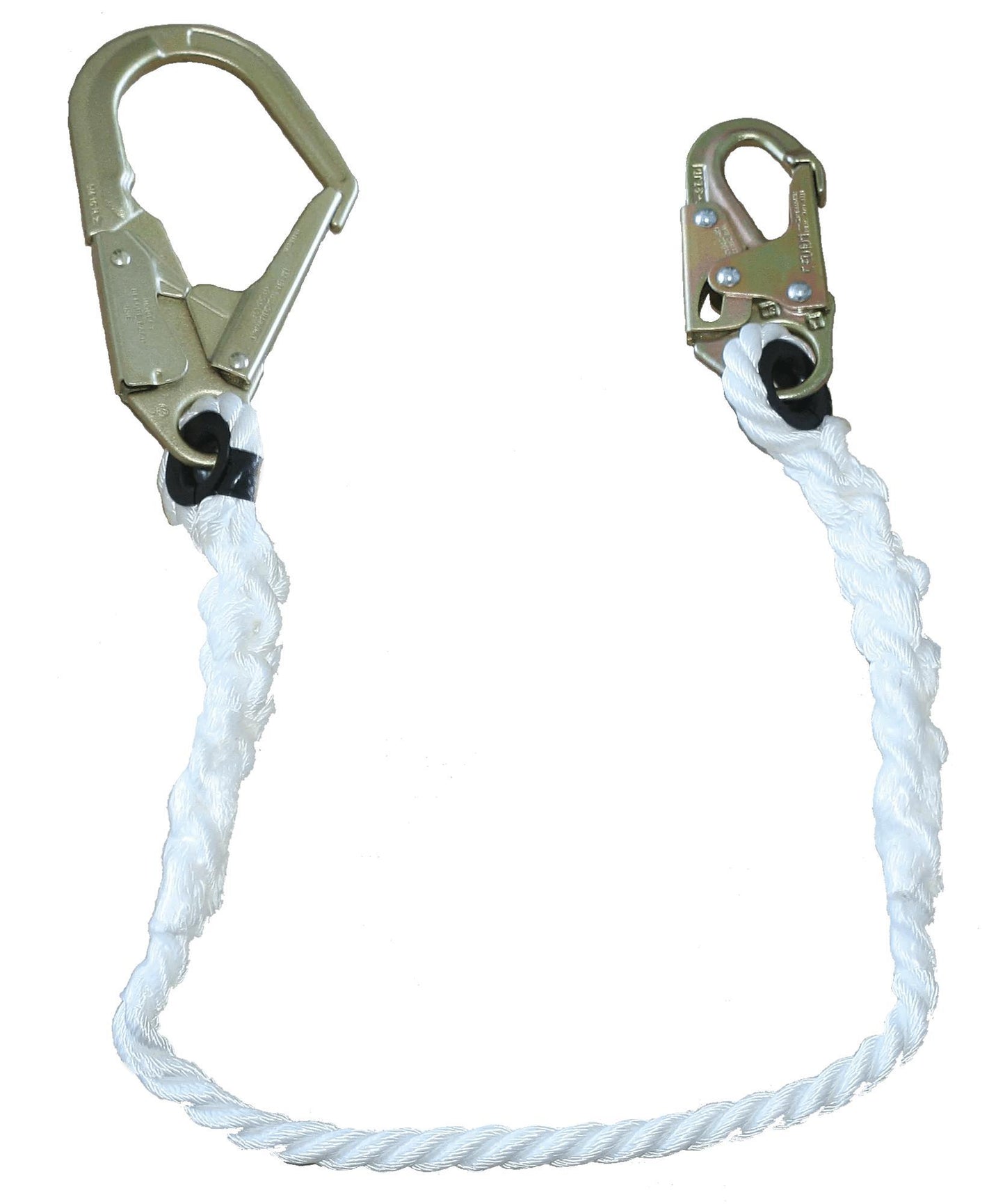 LANYARD RESTRAINT 4FT POLYEST ROPE 5/8IN - Fall Protection Lanyards - Hercules Lifting