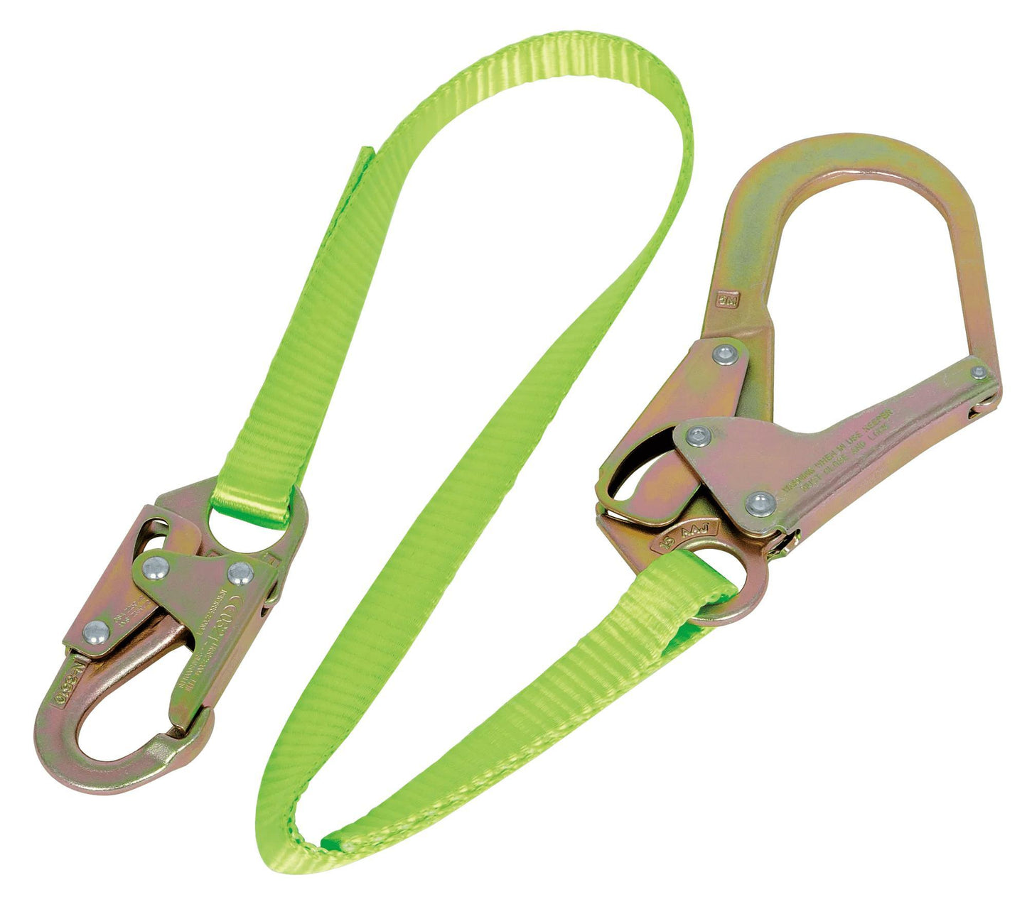 LANYARD RESTRAINT 6FT POLYEST WBG 1IN - Fall Protection Lanyards - Hercules Lifting