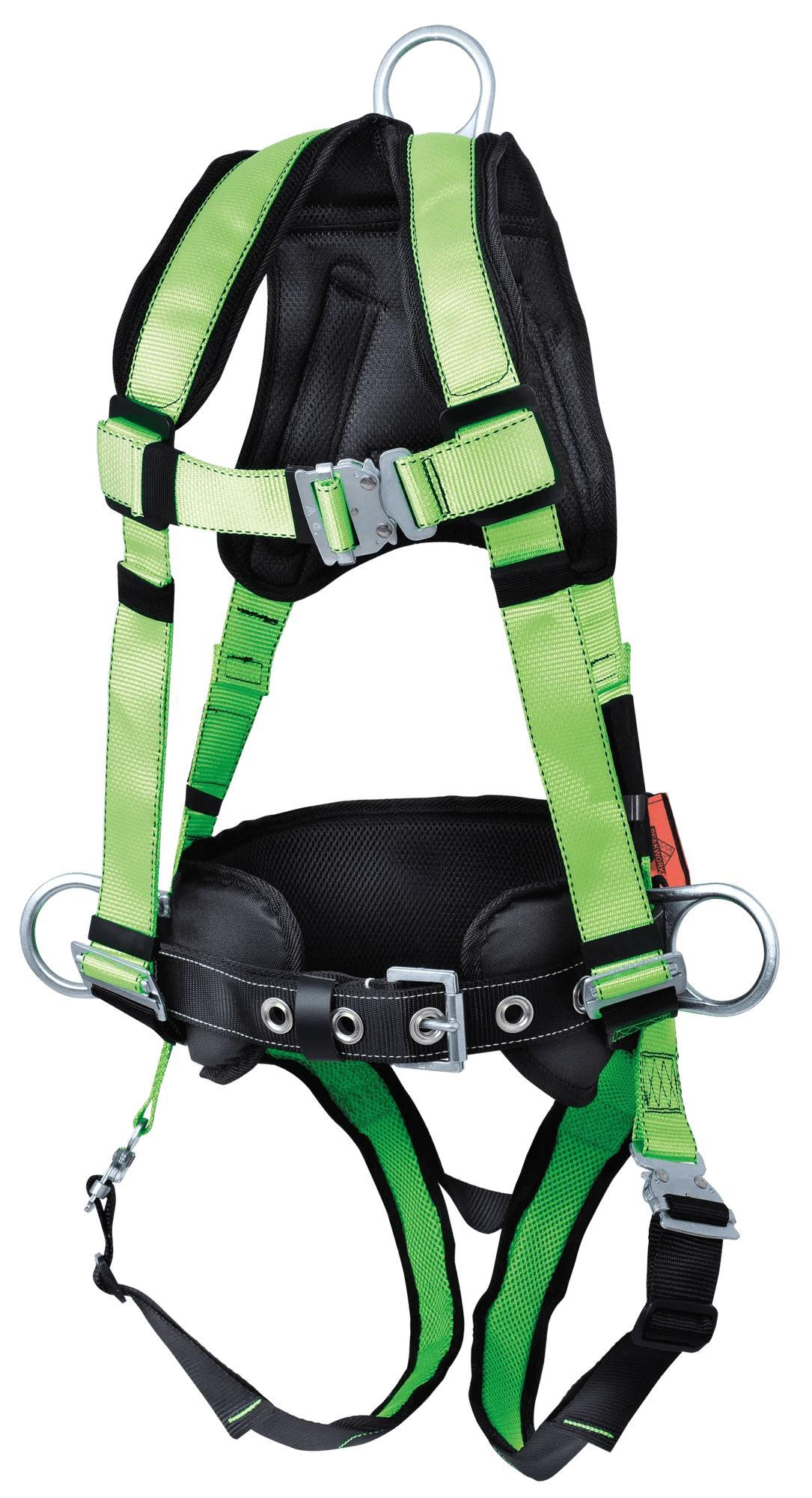 HARNESS SAF XL STAB LOCK STAB LOCK FRICT - Fall Protection Harnesses - Hercules Lifting