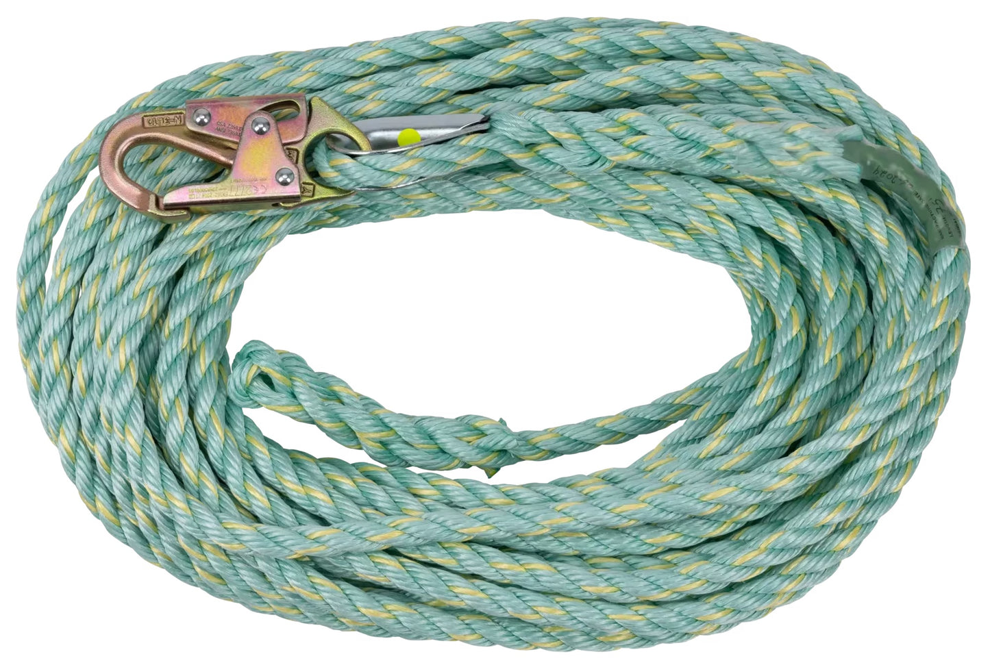 LIFELINE 75FT POLYSTEEL 6000LB PREM V - Fall Protection Lanyards - Hercules Lifting