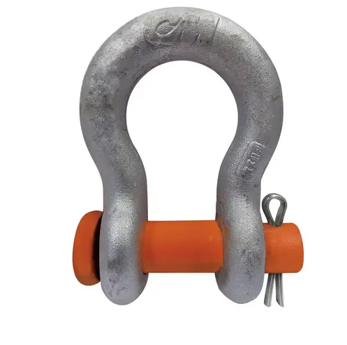 CM Round Pin Shackle - 1/4 in - Shackles - Hercules Lifting