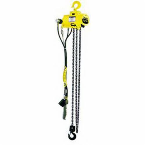 HOIST CHN AIR 1TON 10FT 23FPM PNDT THRTL - Chain Hoists - Hercules Lifting