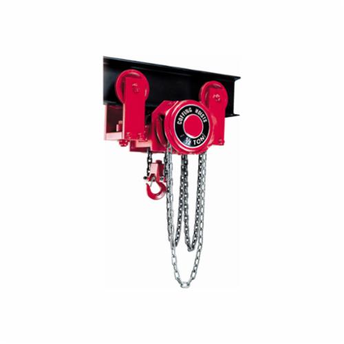 HOIST TROLLEY TRK SWVL 0.5TON 35LB 8FT - Web Strap Hoists - Hercules Lifting