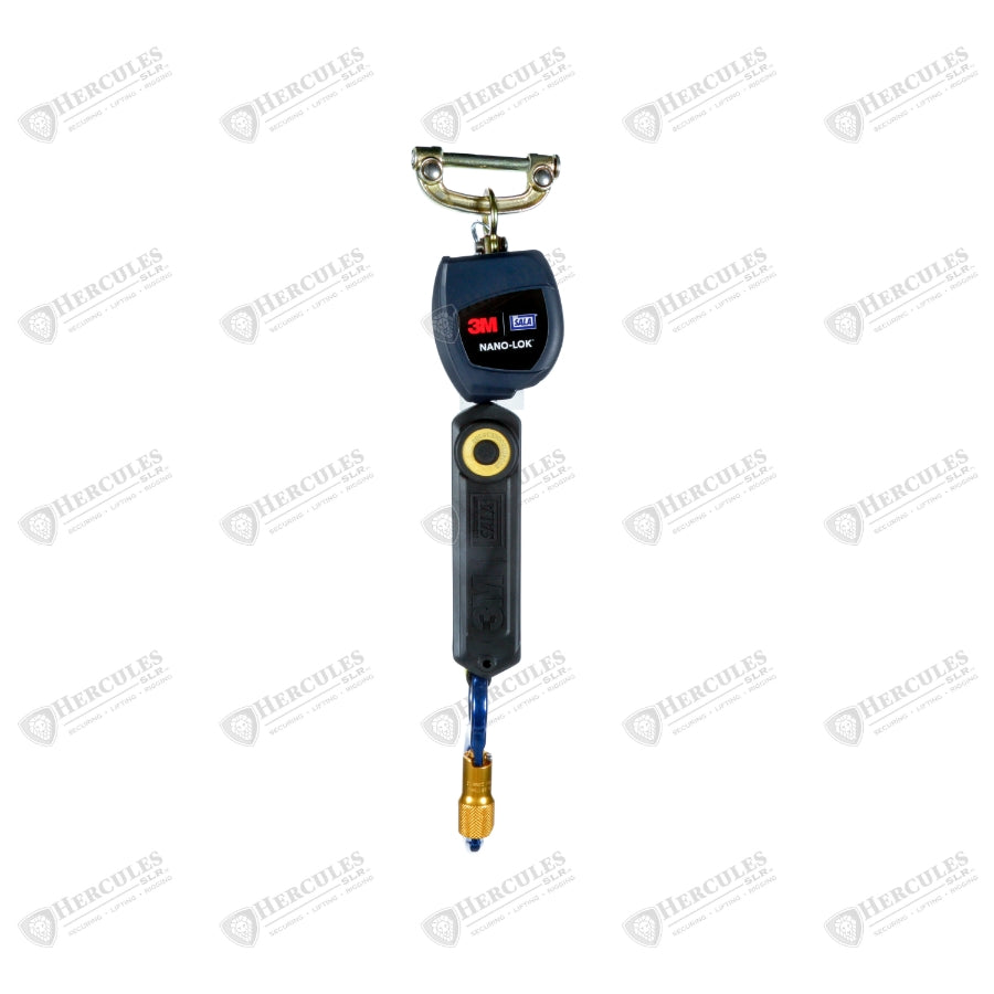 3M™ DBI-SALA® Nano-Lok™ Personal Self Retracting Lifeline 3101233, Single-leg, Web, 6 ft. (1.8m), 1 EA