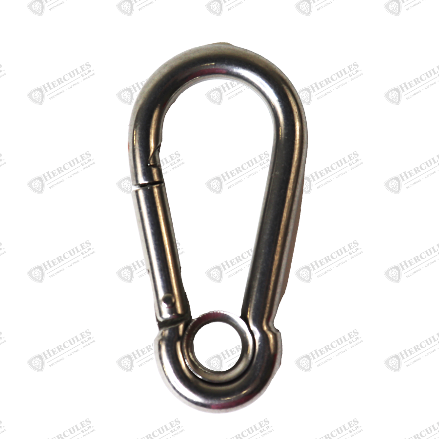HOOK 3/8 EYE SNAP SS304 - Hooks - Hercules Lifting
