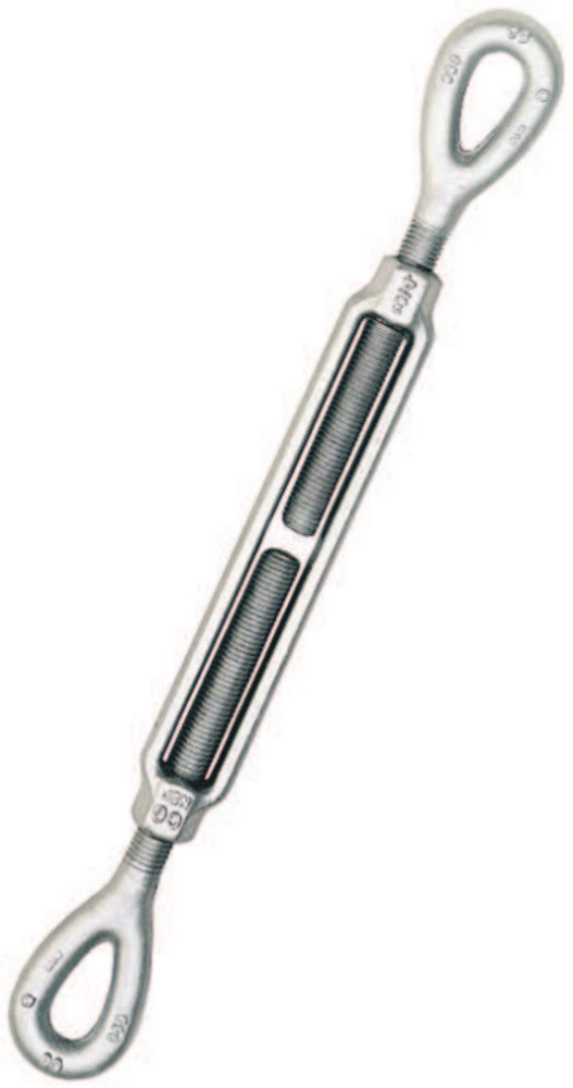 TURNBUCKLE EYE/EYE 3/8IN 1200LB 6IN - Turnbuckles - Hercules Lifting