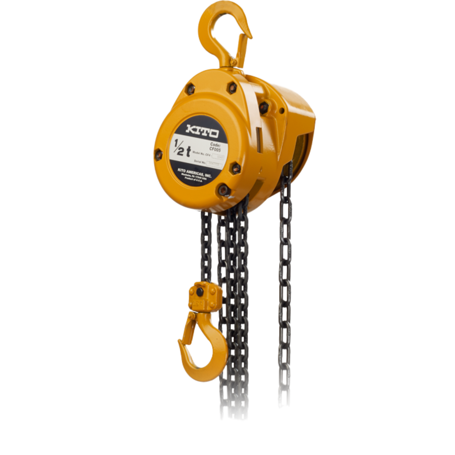 HOIST 1.5TON MANUAL ALUM KITO 25 LIFT 2