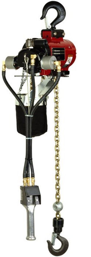 HOIST 1 TON AIR ARO 20 LIFT 16 PULL CHAI