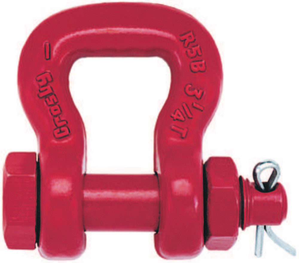 Crosby S-252 Bolt Type Sling Shackle - 1 in with 3/4 in Bolt - Shackles - Hercules Lifting