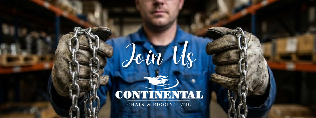 Join Our Team: Certification Technician Opportunity at Continental Chain & Rigging in Edmonton