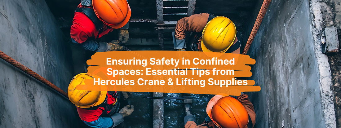 Ensuring Safety in Confined Spaces: Essential Tips from Hercules Crane & Lifting Supplies