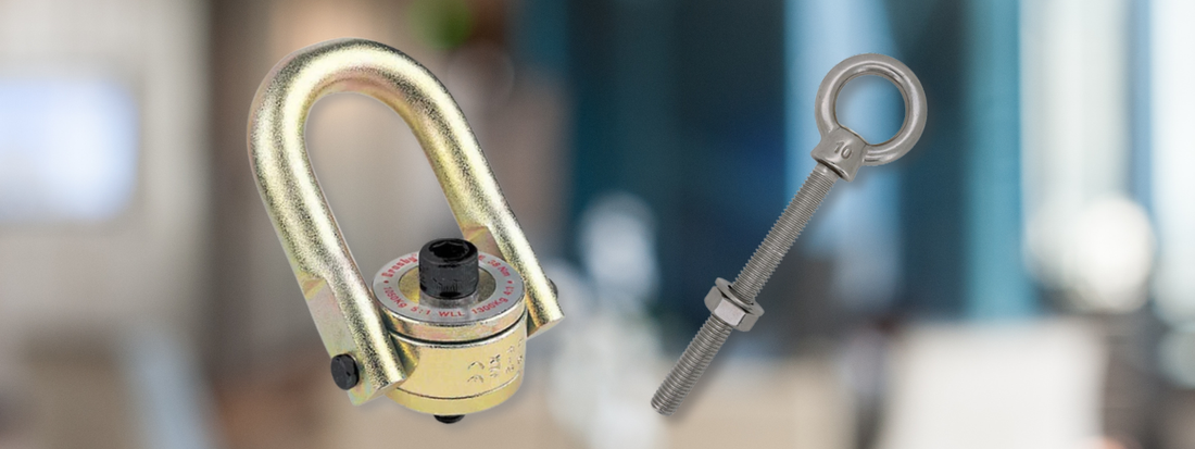 Eye Bolts vs. Swivel Hoist Rings: Choosing the Right Lifting Point for the Job