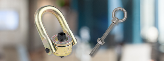 Eye Bolts vs. Swivel Hoist Rings: Choosing the Right Lifting Point for the Job