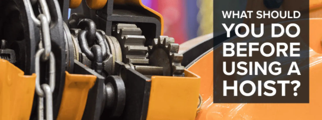 What should you do before you use a hoist?—Hercules How-To