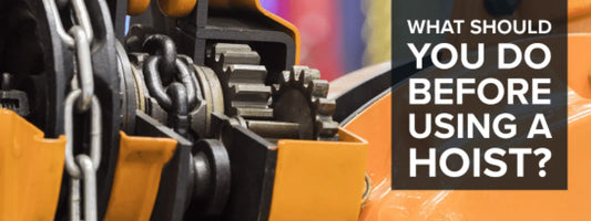What should you do before you use a hoist?—Hercules How-To