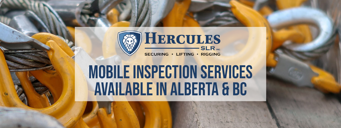 Mobile rigging and lifting equipment inspections