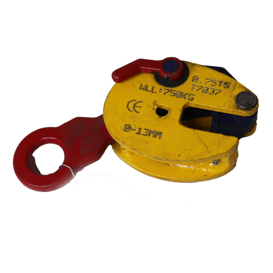 2 TSEU-H HARDOX VERTICAL PLATE CLAMP