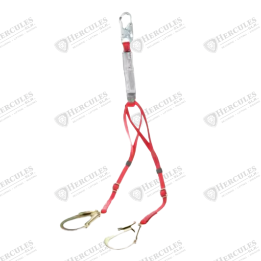 LANYARD 6 SHOCK ABSORBING PRO-PACK 100% TIE-OFF ADJUSTABLE