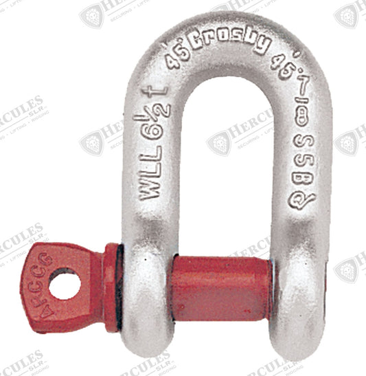 SHACKLE 1-1/2IN SCREW PIN CHAIN GALV
