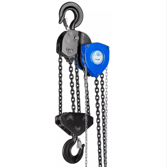 MANUAL HOIST 10 TON WITH 20 FEET OF LIFT TRALIFT