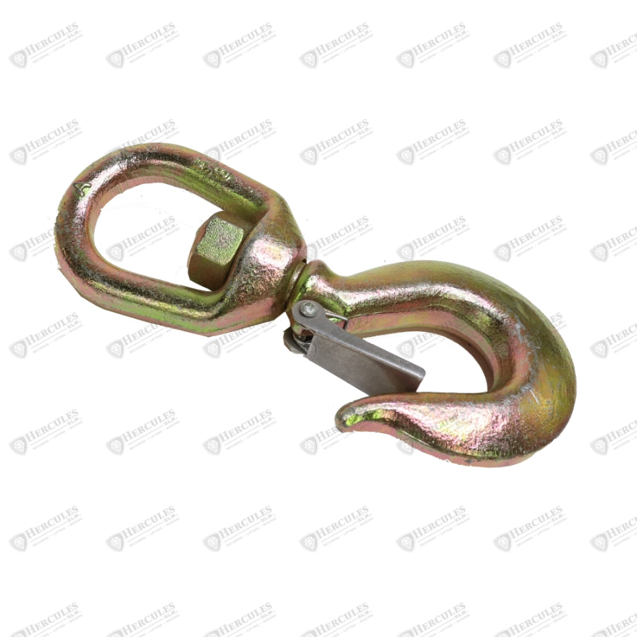 HERC Swivel Hook with Latch - 2 Ton - Hooks - Hercules Lifting