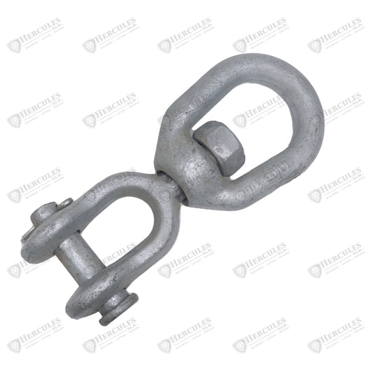 HERC Swivel Jaw & Eye - 1/4 in - Swivels - Hercules Lifting