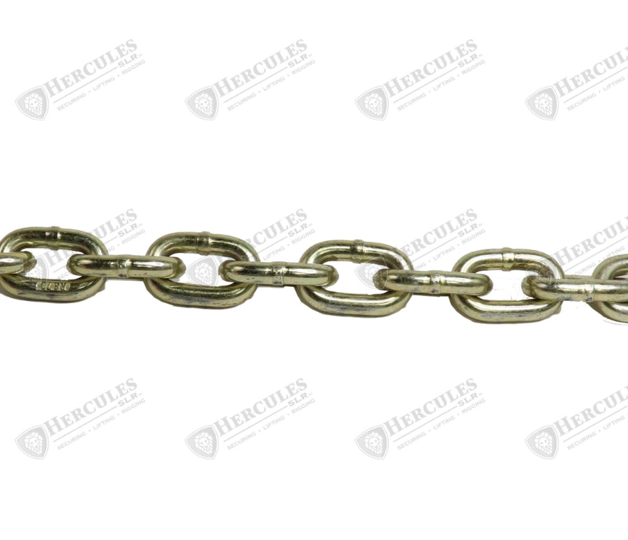 HERC Grade 70 Yellow Chromate Regular Link Chain - 5/16 in - Chain - Hercules Lifting