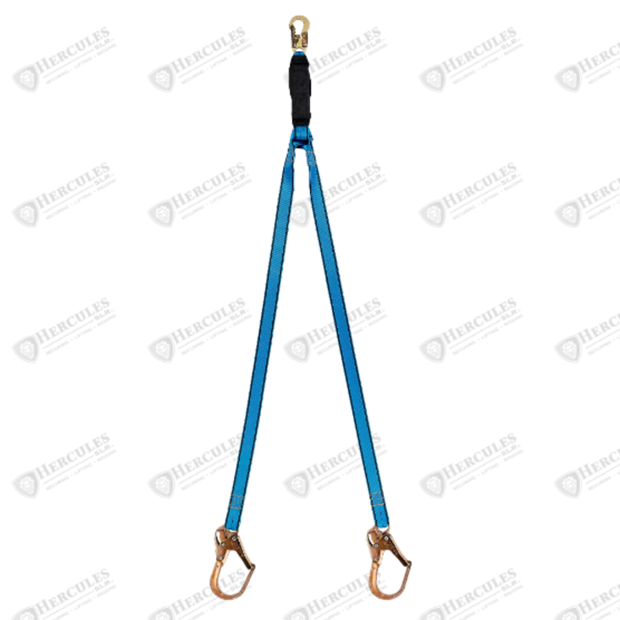 Lanyard Phoenix 6ft shock-absorbing - Fall Protection Lanyards - Hercules Lifting