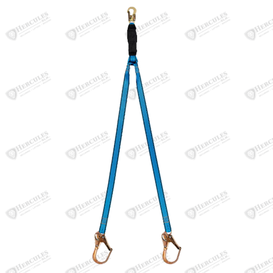 Lanyard Phoenix 6ft shock-absorbing - Fall Protection Lanyards - Hercules Lifting