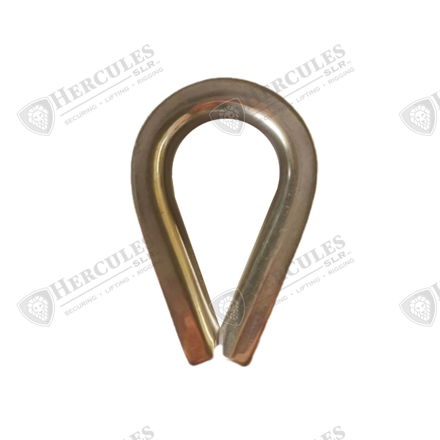 HERC Heavy Duty Stainless Steel Wire Rope Thimbles - 1/8 in - Thimbles - Hercules Lifting