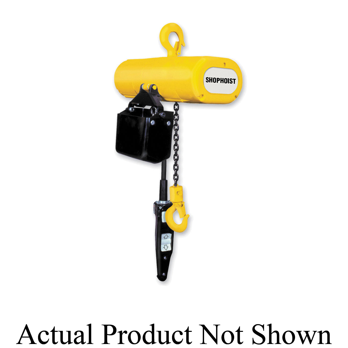HOIST CHAIN ELEC 250LB 10FT 1/16HP 40FPM - Electric Hoists - Hercules Lifting