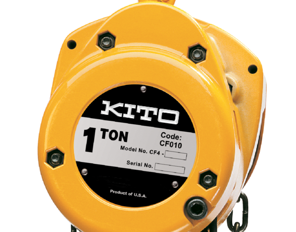 The Kito CF Hand Chain Hoist - 1 Ton 20 ft Lift - Chain Hoists - Hercules Lifting